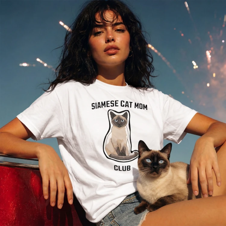 Syjamski Mom Club T-shirt