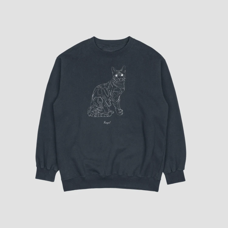 Bengalski Outline Bluza unisex