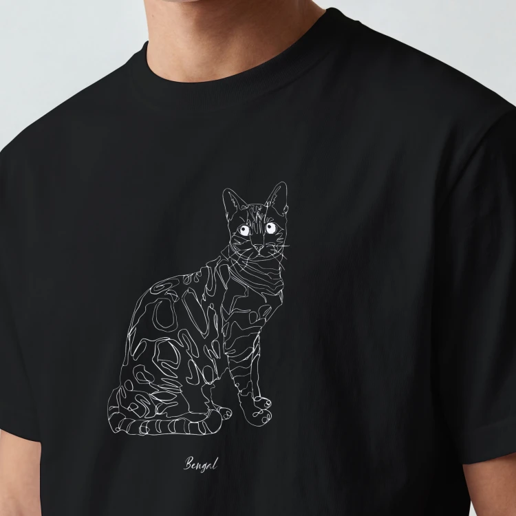 Bengalski Outline T-shirt