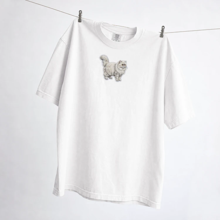 Pers Naszywka T-shirt oversize