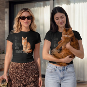 Life Is Better With Kot Somalijski T-shirt