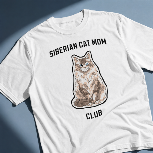 Syberyjski Mom Club T-shirt