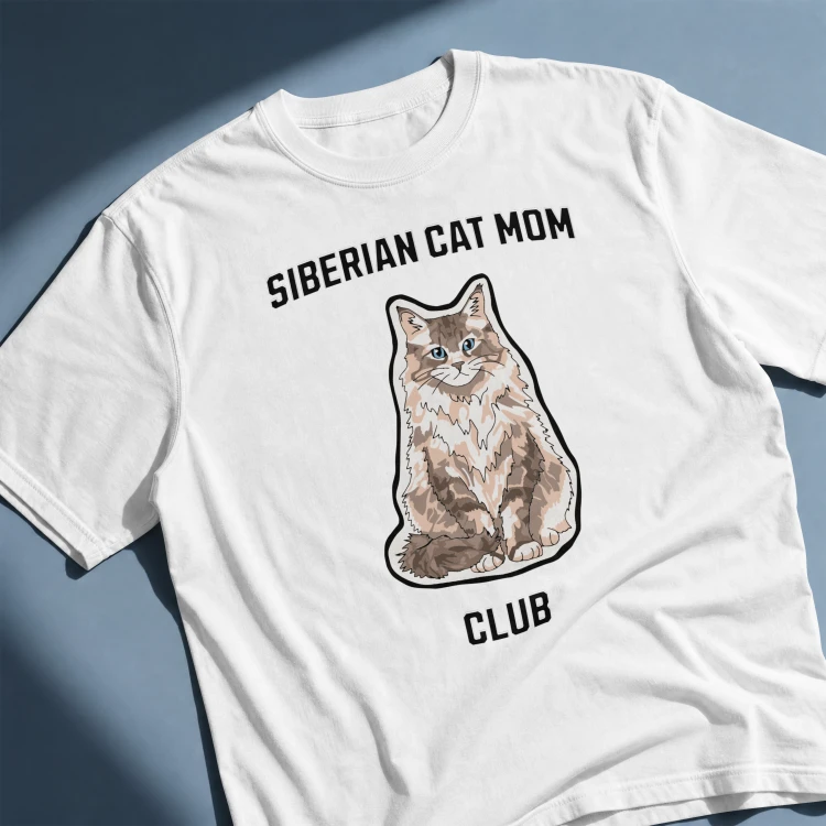 Syberyjski Mom Club T-shirt