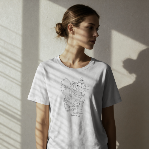 Syberyjski Outline T-shirt