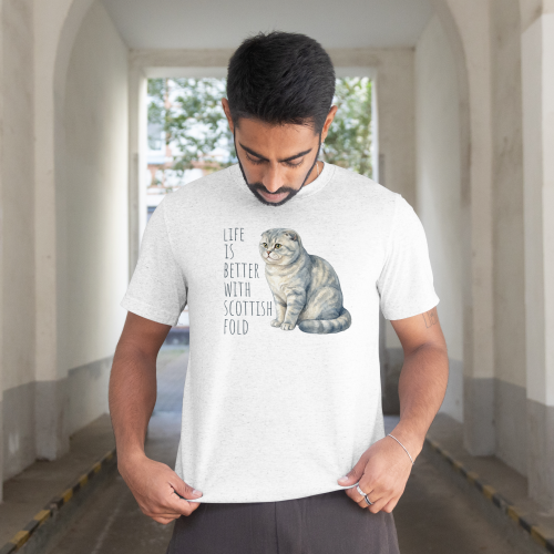 Life Is Better With Szkocki Zwisłouchy T-shirt