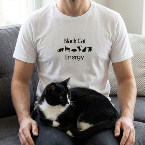 Black Cat Energy T-shirt
