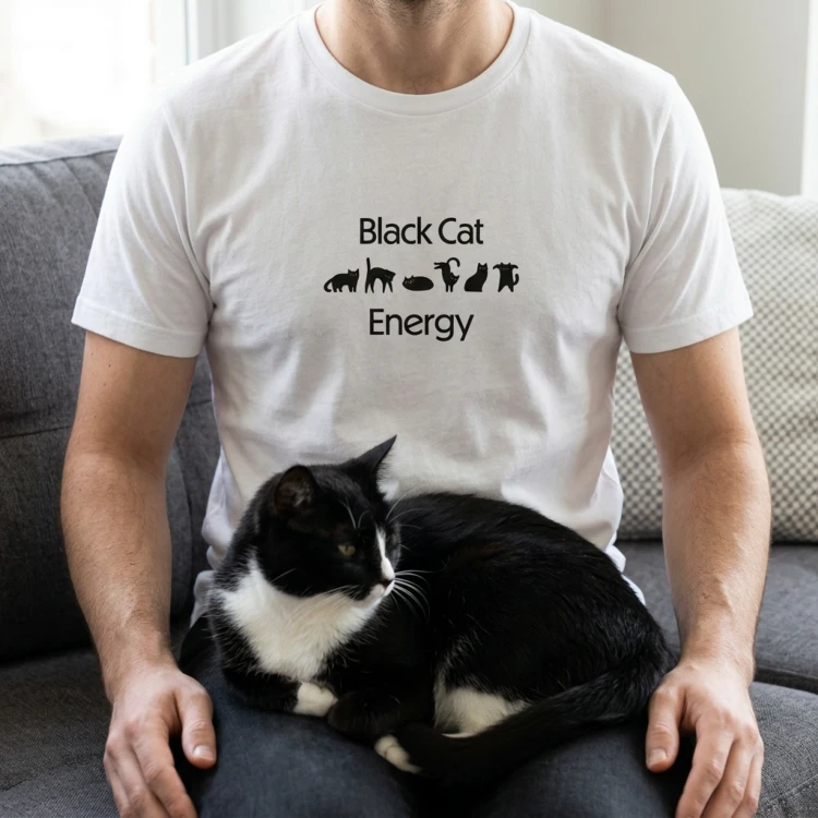 Black Cat Energy T-shirt
