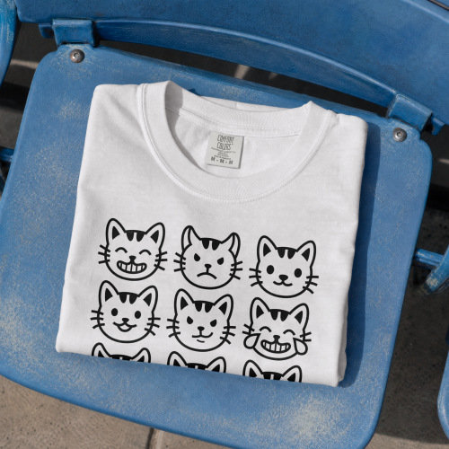 Cat Emoji T-shirt