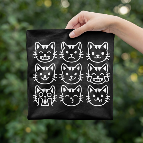 Cat Emoji T-shirt