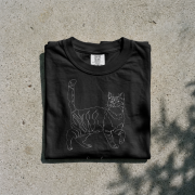 Rudy Kot Outline T-shirt