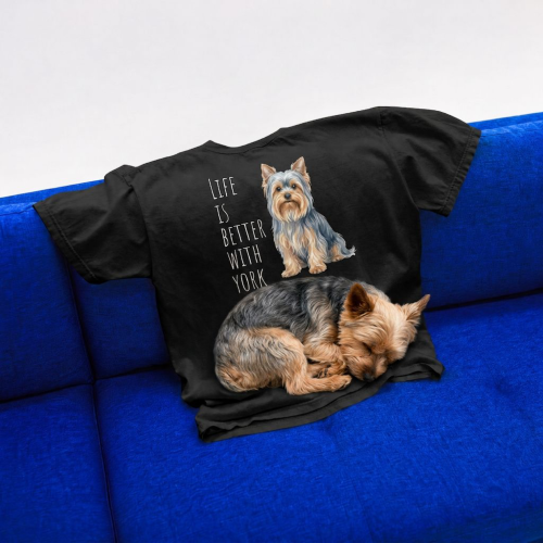 Life Is Better With York T-shirt