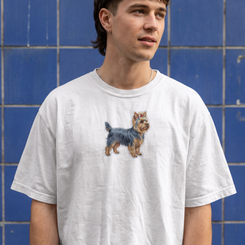 York Naszywka T-shirt oversize
