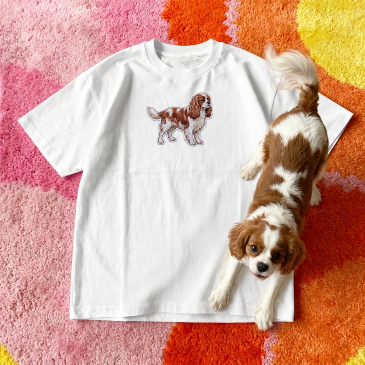 Cavalier Naszywka T-shirt oversize