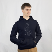 Amstaff Outline Bluza z kapturem