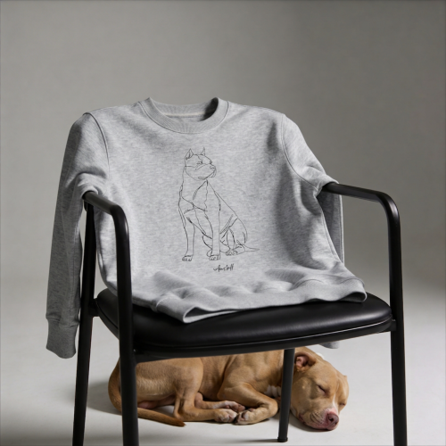 Amstaff Outline Bluza unisex