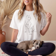 Amstaff Outline T-shirt