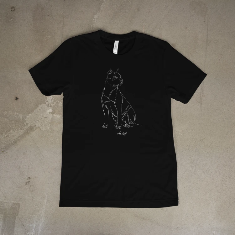 Amstaff Outline T-shirt