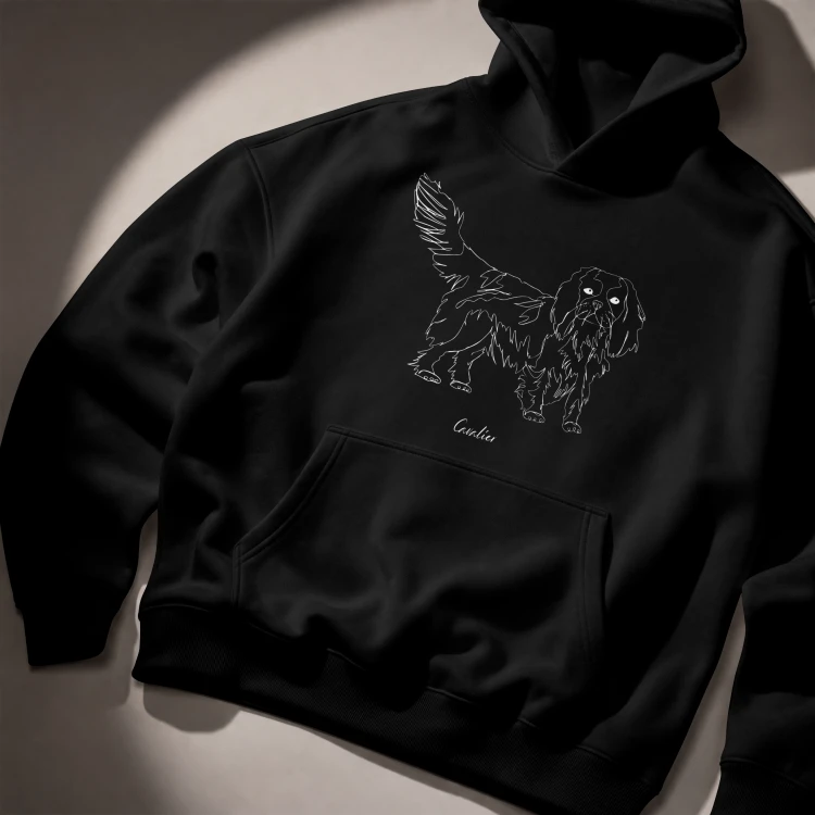 Cavalier Outline Bluza z kapturem