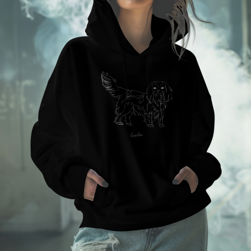 Cavalier Outline Bluza z kapturem