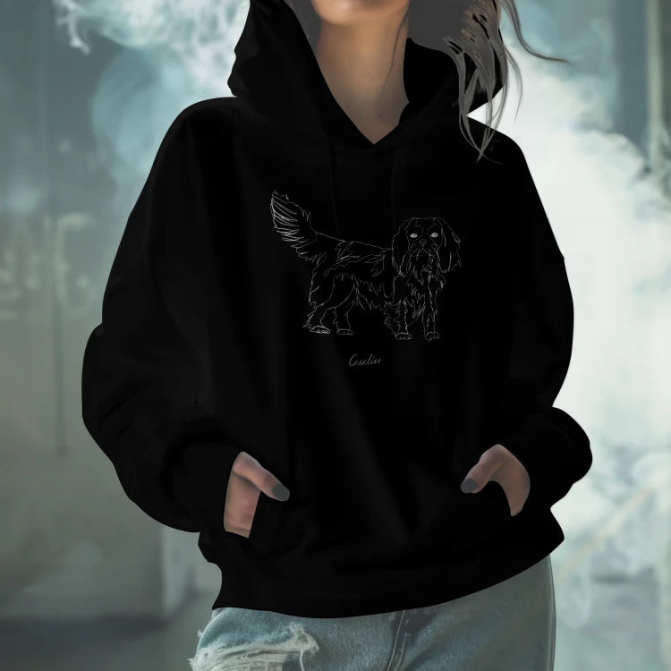 Cavalier Outline Bluza z kapturem