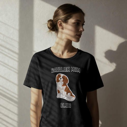 Cavalier Mom Club T-shirt
