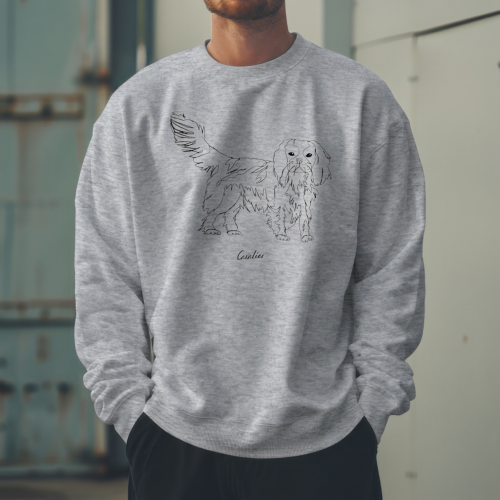 Cavalier Outline Bluza unisex