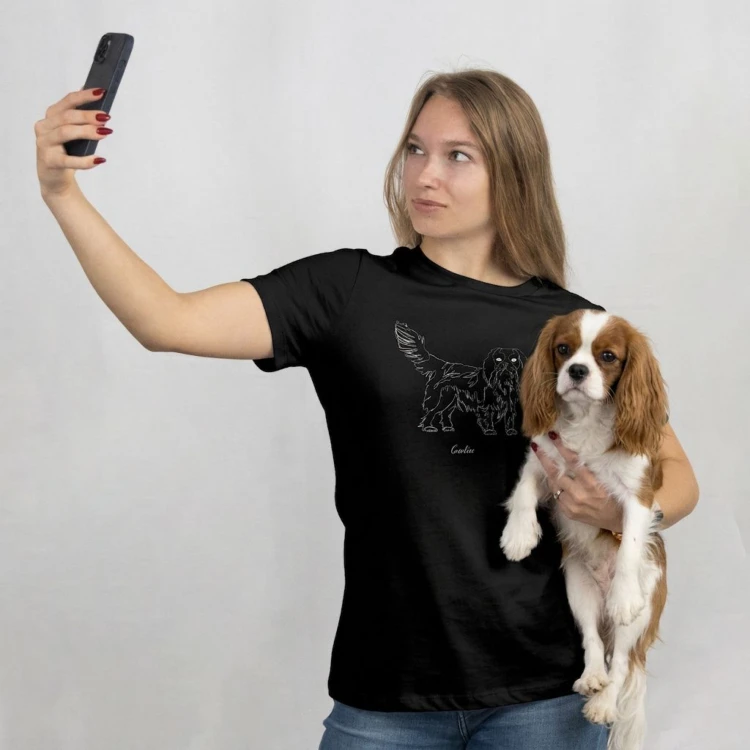 Cavalier Outline T-shirt