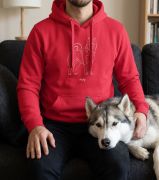 Husky Outline Bluza z kapturem