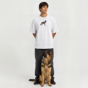 Owczarek Niemiecki Naszywka T-shirt oversize
