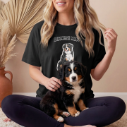 Berneński Pies Pasterski Mom Club T-shirt