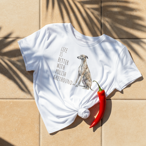 Life Is Better With Chart Polski T-shirt