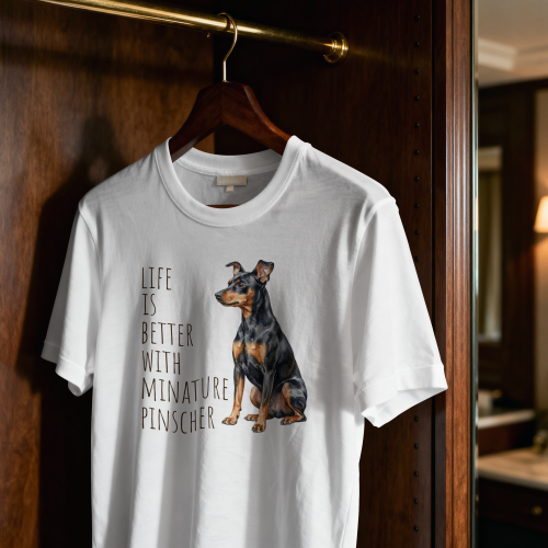 Life Is Better With Pinczer Miniaturowy T-shirt