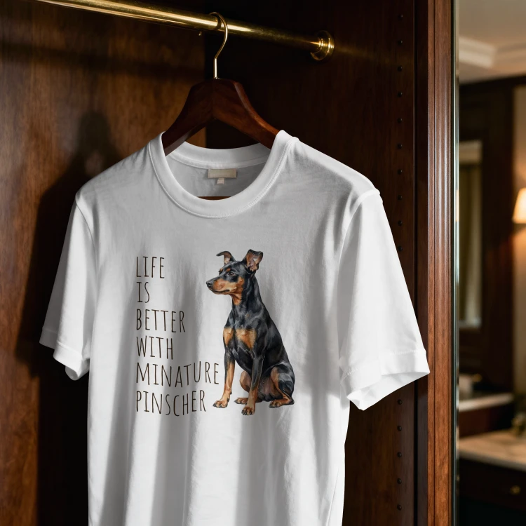 Life Is Better With Pinczer Miniaturowy T-shirt