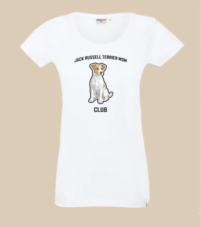 Jack Russell Terrier Mom Club T-shirt