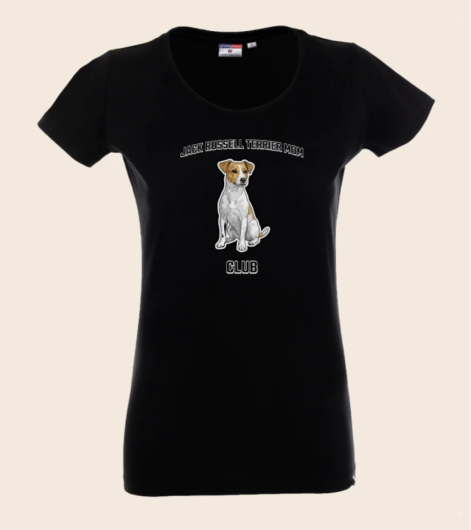 Jack Russell Terrier Mom Club T-shirt