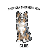 Owczarek Amerykański Mom Club T-shirt