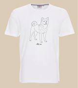 Akita Inu Outline T-shirt