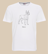 Doberman Outline T-shirt