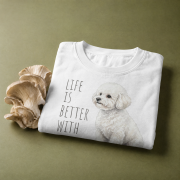 Life Is Better With Bichon T-shirt