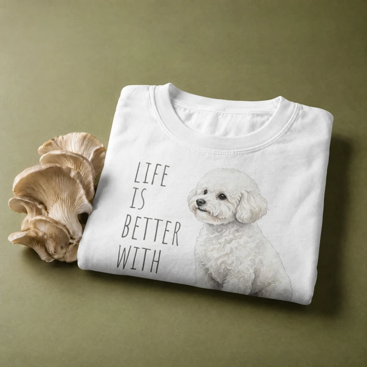 Life Is Better With Bichon T-shirt
