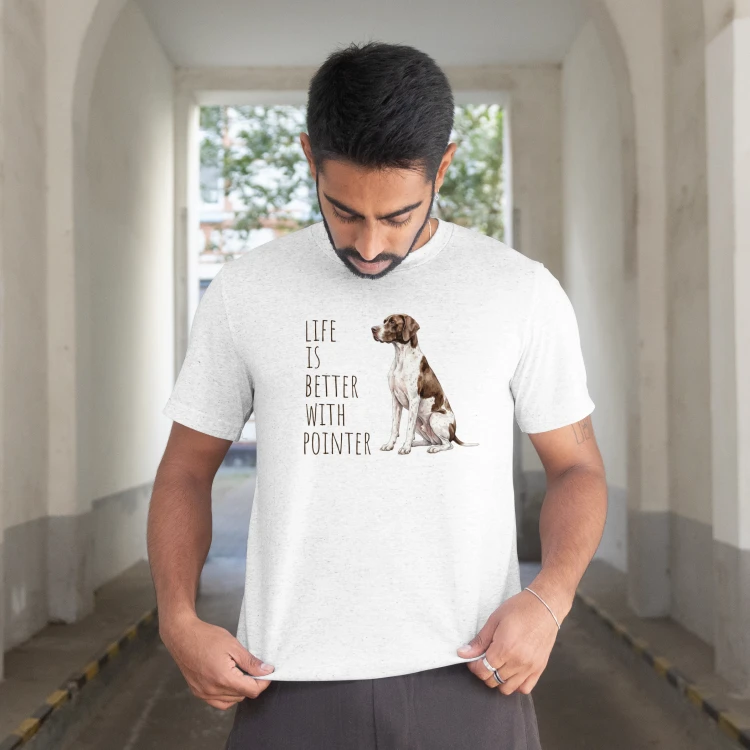 Life Is Better With Wyżeł T-shirt
