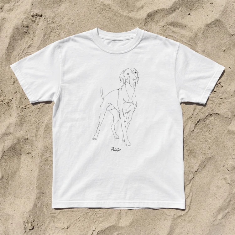 Wyżeł Outline T-shirt
