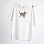 Kundelek Mały Naszywka T-shirt oversize