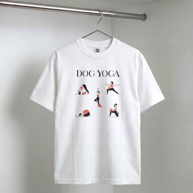 Dog Yoga T-shirt