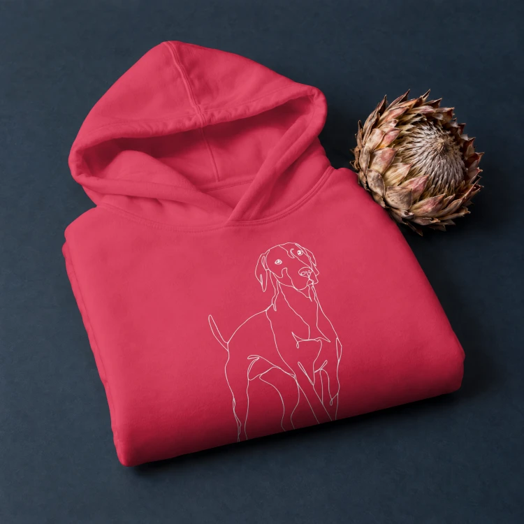 Wyżeł Outline Bluza z kapturem