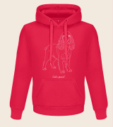 Cocker Spaniel Outline Bluza z kapturem