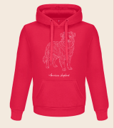 Owczarek Amerykański Outline Bluza z kapturem