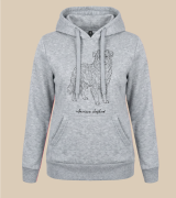 Owczarek Amerykański Outline Bluza z kapturem