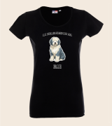 Owczarek Staroangielski Mom Club T-shirt