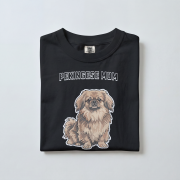 Pekińczyk Mom Club T-shirt